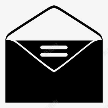 邮件信息邮箱信息电子邮件信封图标图标