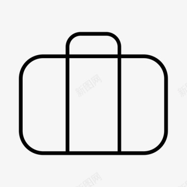 公文包手提箱包图标图标