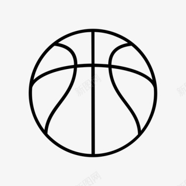 篮球icon篮球篮球队皮球图标图标