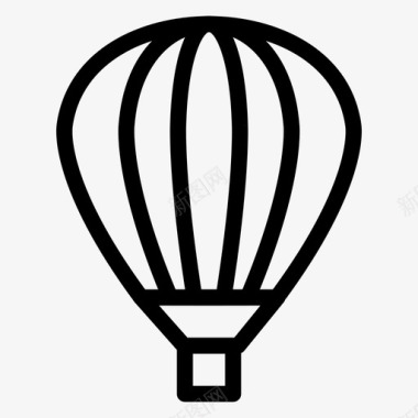 气球气球汽车运输图标图标