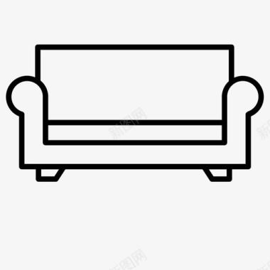 家具床沙发图标图标