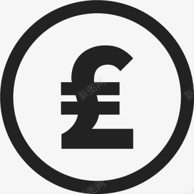 英镑英国购买货币图标图标