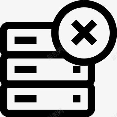 服务器删除数据库删除服务器图标图标