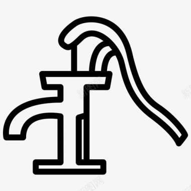 水泵浴室图标图标