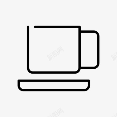 咖啡饮料咖啡杯图标图标