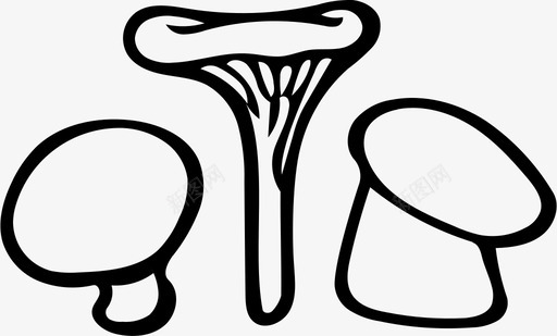 蘑菇cep香菇图标图标