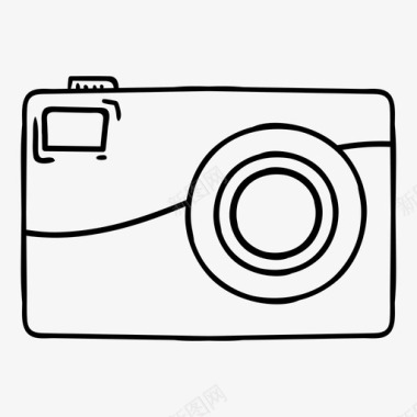 相机标志照相机照片图标图标