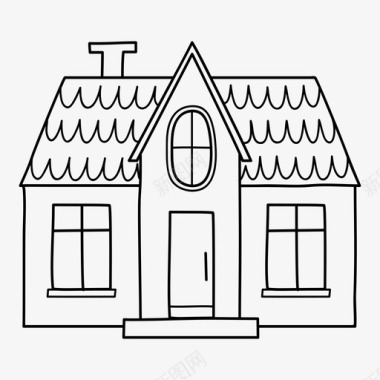房子主页免抠png家房子图标图标