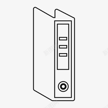 办公室图标概述办公室文件纸质文件图标图标