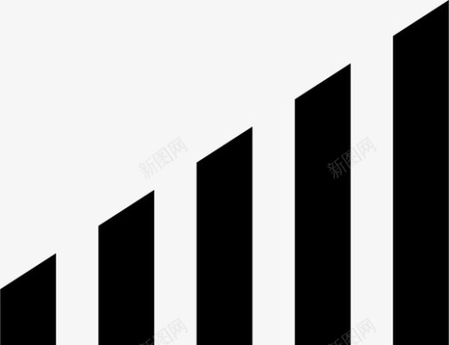 天翼手机标识信号电池满图标图标