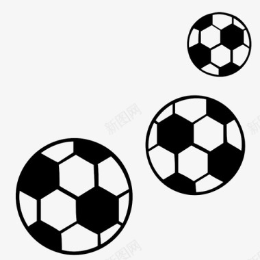 双色足球图标球足球图标图标
