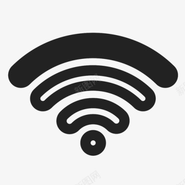 4条鱼wifi-4图标