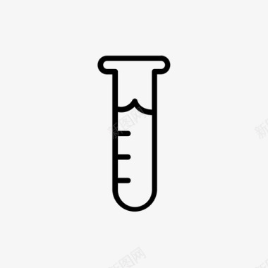 学习化学试管化学实验室图标图标
