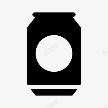 汽水罐可乐罐可乐图标图标