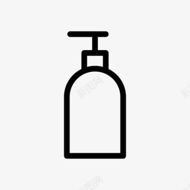 皂液器便利设施洗漱用品图标图标