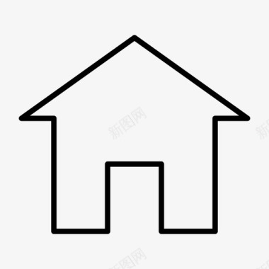 房子楼房住宅图标图标
