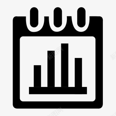 读书简报简历月报表图标