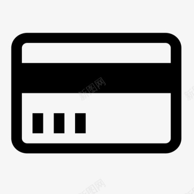 银行卡矢量素材绑定银行卡图标