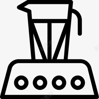 榨汁机电器搅拌机图标图标