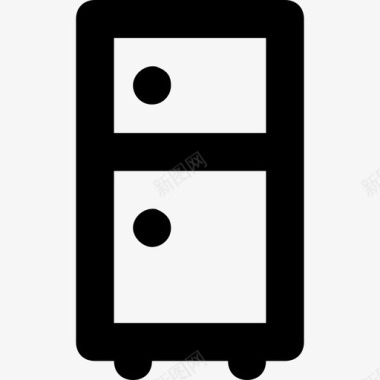 冰箱冰箱电器电子产品图标图标