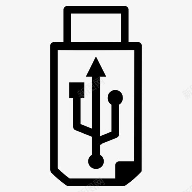 USB闪存闪存驱动器usbusb徽标图标图标