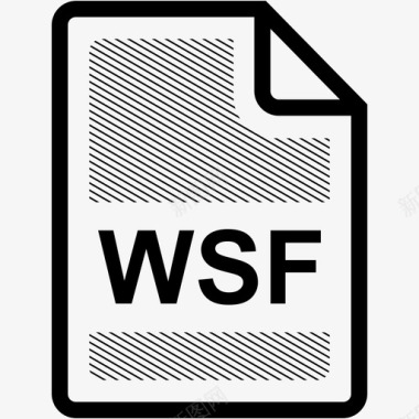 台账格式wsf文件扩展名格式图标图标