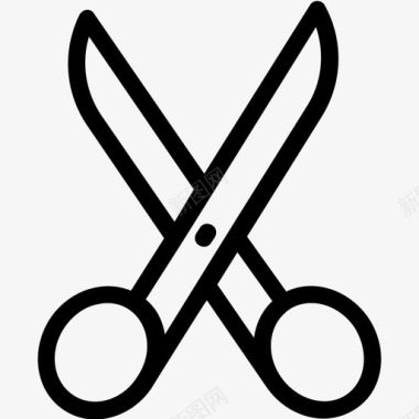 剪刀剪刀切割工具医疗工具图标图标