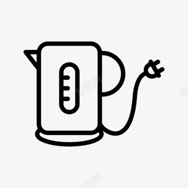 水壶茶茶壶图标图标
