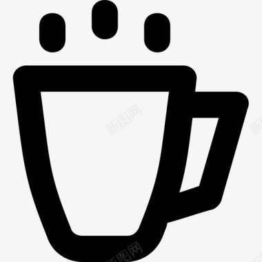 马克茶杯咖啡杯饮料图标图标