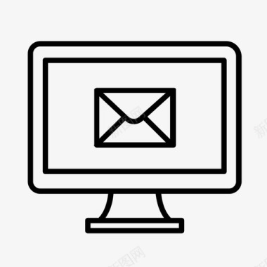 计算机信息电子邮件博客计算机图标图标