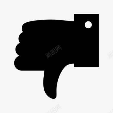 踩thumbsdown图标