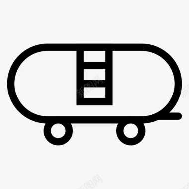 油罐车汽车送货图标图标