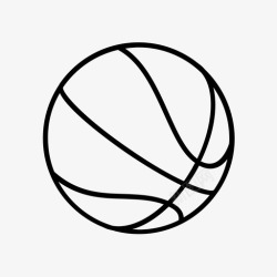 篮球队标志篮球篮球队皮球图标高清图片