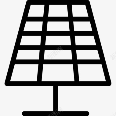 太阳能板太阳能板能源太阳能图标图标
