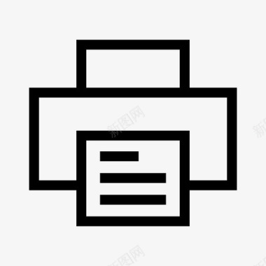 print图标