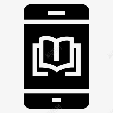 手机书籍iphone图标图标