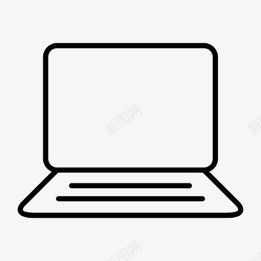 笔记本电脑电脑电子商务图标图标