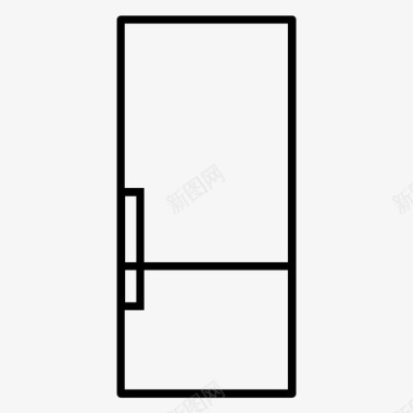 冰箱家具和家居装饰2图标图标