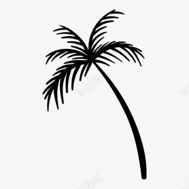 棕榈树图标图标