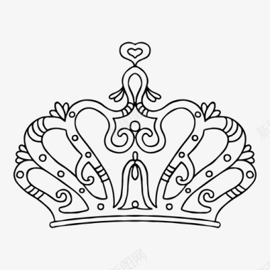 美团标志王冠国王图标图标