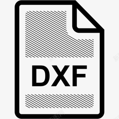 PDF文件格式dxf文件扩展名格式图标图标