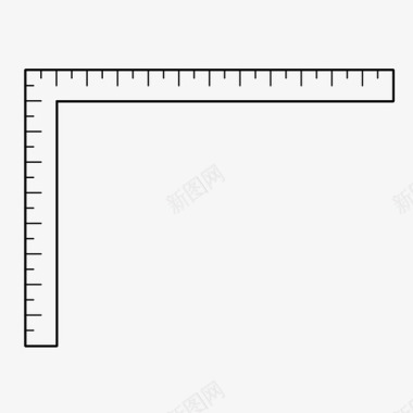 详情尺寸方尺尺寸测量图标图标
