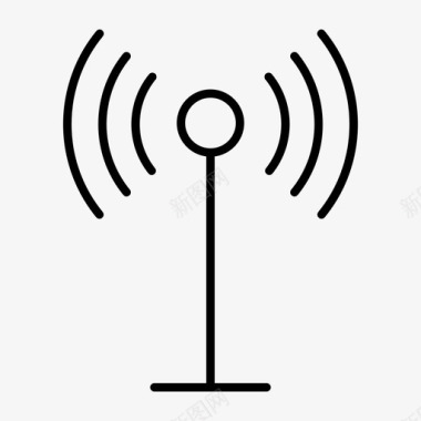 无线连接信号无线信号图标图标