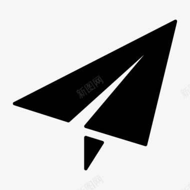 纸飞机图标