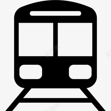 地铁标识牌旅行火车头地铁图标图标