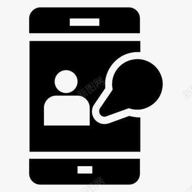 手机聊天iphone图标图标