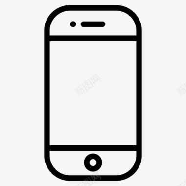 苹果7黑色手机智能手机苹果手机iphone图标图标