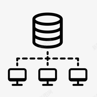 服务器网络数据数据服务器图标图标