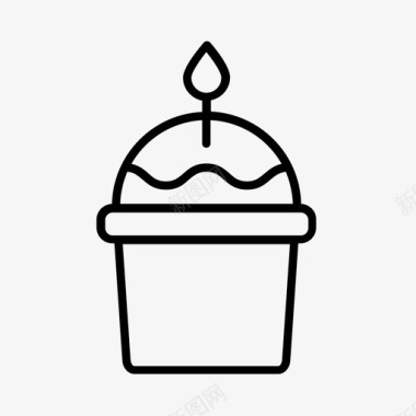 纸杯蛋糕宝宝孩子图标图标