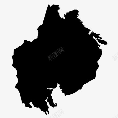 乌普萨拉县map瑞典图标图标